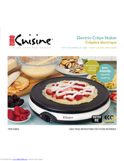 Euro Cuisine CM20 User Manual