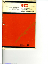 Case 444 Manuals | ManualsLib