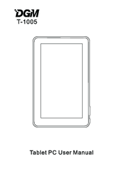 DGM T-1005 User Manual