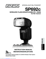 Genesis SP692c Instruction Manual