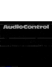 AudioControl 520 Owner's Manual