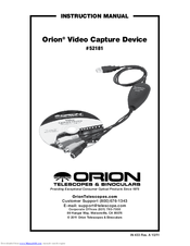 Orion 52181 Manual