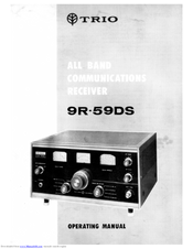 Trio Kenwood 9R-59DS Operating Instructions Manual