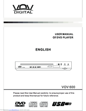 VOV 600 User Manual