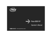 Pace DC511P Operator's Manual