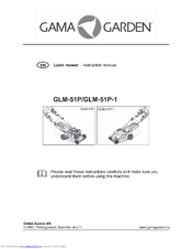 Gama Garden GLM-51P Instruction Manual