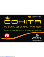 epuffer Cohita E600 User Manual
