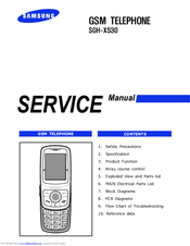 Samsung SGH-X530 Service Manual