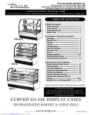 True Manufacturing Company TGGR-77 Installation Manual