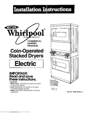 Whirlpool 3390148 Installation Instructions Manual