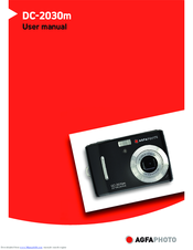 AgfaPhoto DC-2030M User Manual