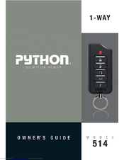 Python 514 Owner's Manual