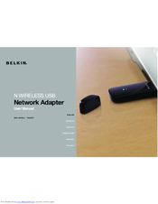 Belkin 8820-00209EA F5D8053 User Manual