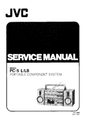 JVC PC-5 L/LB Service Manual