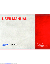 Samsung Zeal User Manual