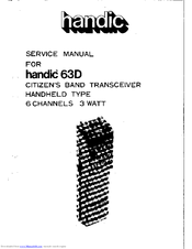 Handic 63D Service Manual