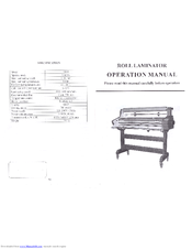 Linea DH-1100 Operation Manual