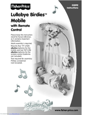 Fisher-Price Lullabye Birdies G5892 Instructions Manual