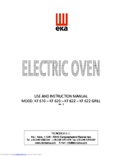 Eka KF 610 Use And Instruction Manual