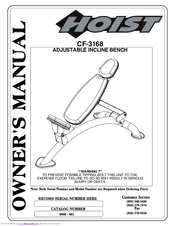 Hoist Fitness CF-3160 Owner's Manual