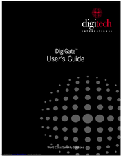 DigiTech DigiGate-700 User Manual