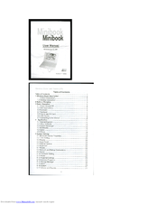 A3 Electronics WM8650 Minibook User Manual
