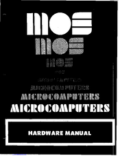 MOS MCS6500 Hardware Manual