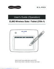 Elmo CRA-1 User Manual