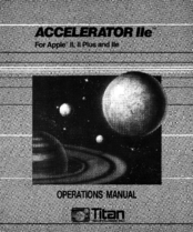 Titan Accelerator IIe Operation Manual