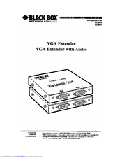 Black Box AC556A Manual