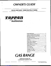 Tappan Millenia Owner's Manual