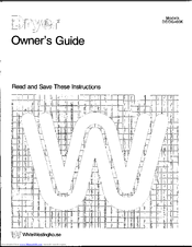White-Westinghouse DG400K Owner's Manual
