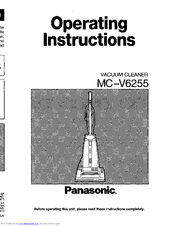Panasonic MC-V6255 Operating Instructions Manual