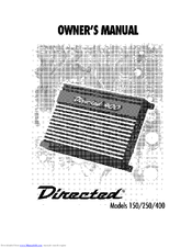 Directed Audio 400 Owner's Manual