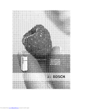 Bosch KDN49X00AU Operating Instructions Manual