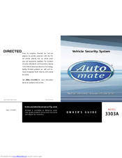 Auto Mate 3303A Owner's Manual