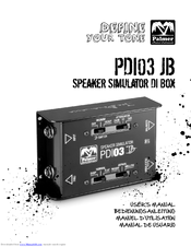 Palmer PDI03 JB Owner's Manual
