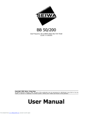 Seiwa BB 50 User Manual