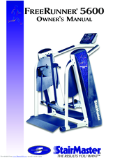 Stairmaster FREERUNNER 5600 Owner's Manual