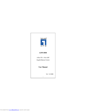 LevelOne GSW-0508 User Manual
