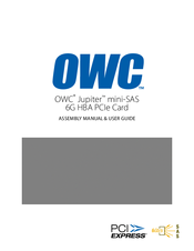 OWC Jupiter Assembly Manual & User Manual