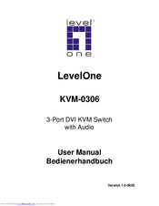 LevelOne KVM-0306 User Manual