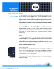 Dell PowerEdge SC430 Features