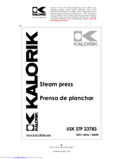 Kalorik USK STP 23783 Operating Instructions Manual