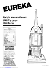 Eureka 4880 Series Owner's Manual