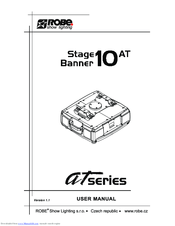 Robe Stage Banner 10 AT Series User Manual