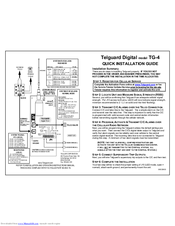 Telguard Digital TG-4 Quick Installation Manual