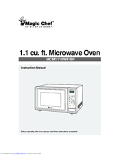 Magic Chef MCM1110WF/BF Instruction Manual