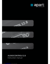 APART Audiocontrol12.8 Instruction Manual
