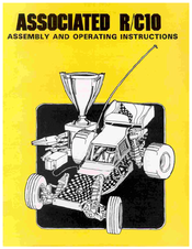 Associated Electrics RC10 Worlds Car Kit Assembly And Operating Instructions Manual